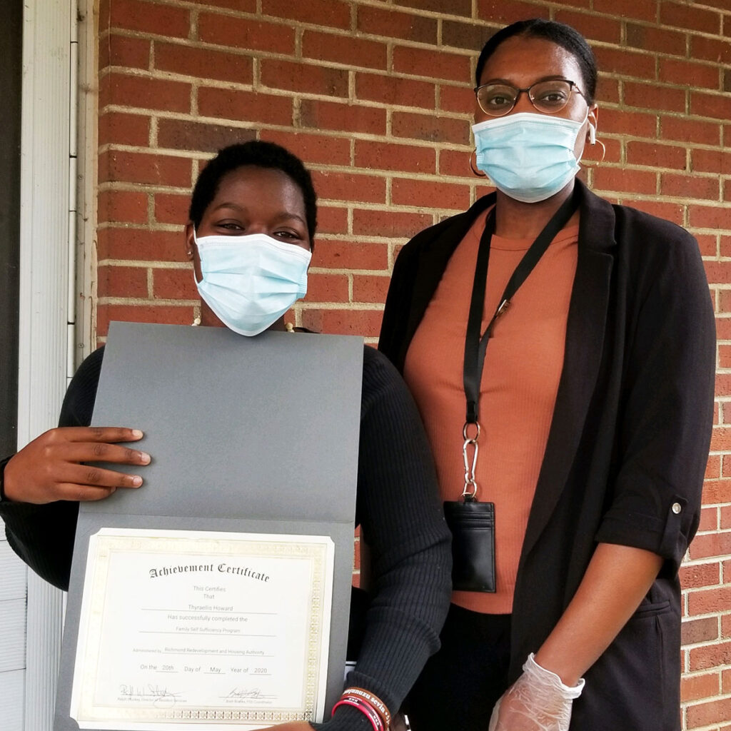 Spotlight on Thyraellis Howard: FSS Graduate | Richmond Redevelopment ...