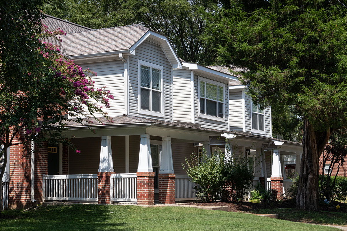 House in the Townes at River South community