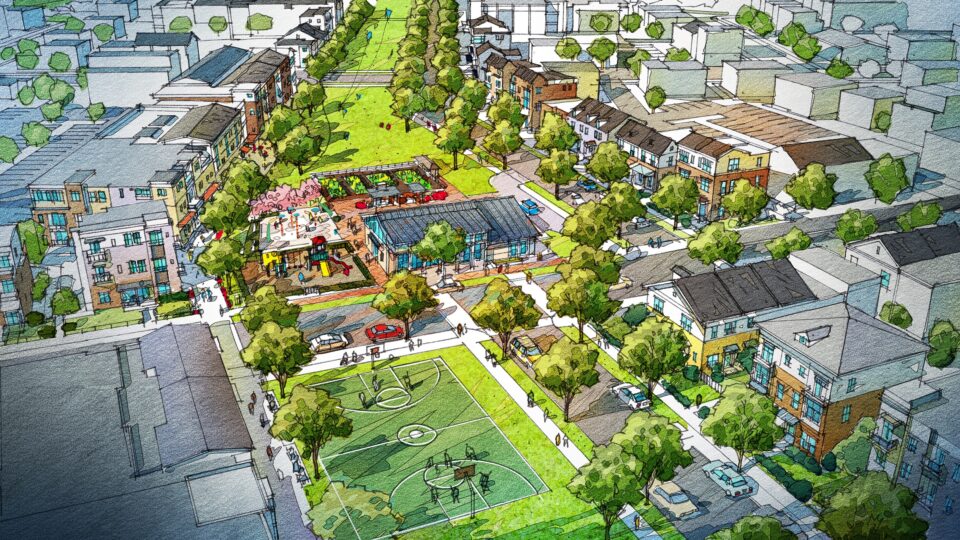 Creighton Court Drawing