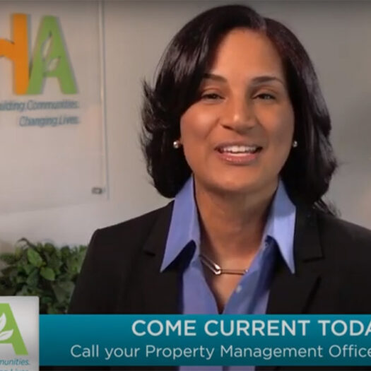 RRHA Come Current TV spot featuring RRHA Director of Communications and Public Relations Angela Fountain.