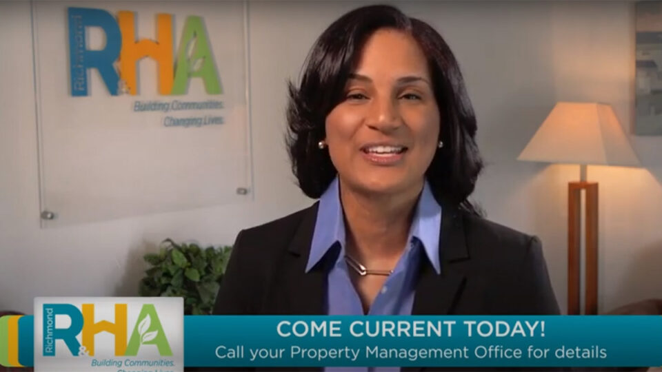 RRHA Come Current TV spot featuring RRHA Director of Communications and Public Relations Angela Fountain.