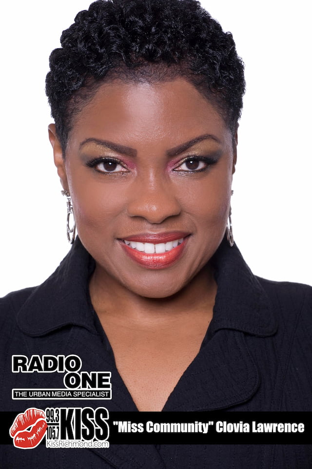 Clovia Lawrence, "Miss Community" on Radio One