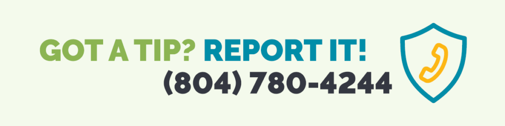Public Safety Hotline (804) 780-4244
