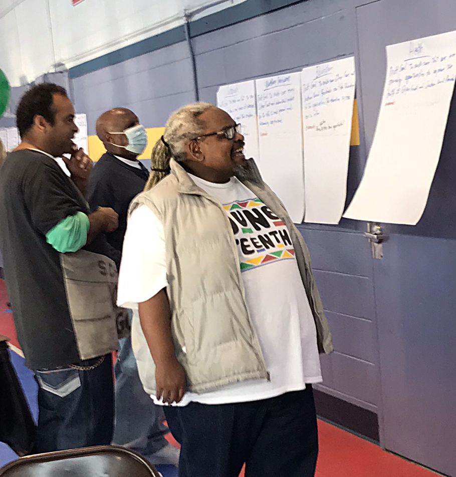 Event attendees at Jackson Ward Community Plan event in November 2022