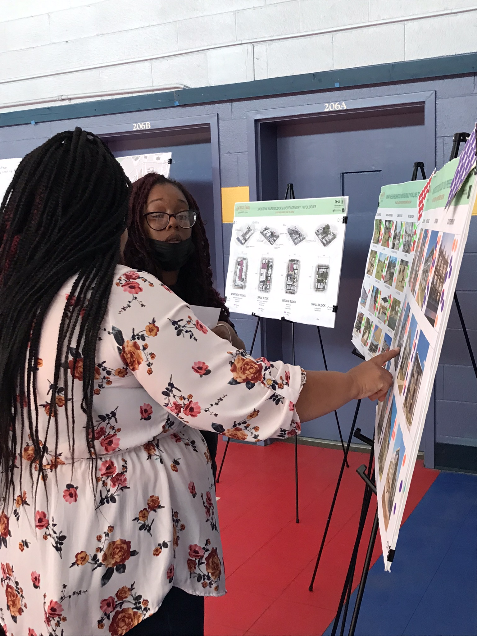 Event attendees at Jackson Ward Community Plan event in November 2022