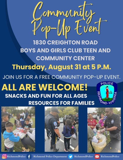 RPD Pop-up Event