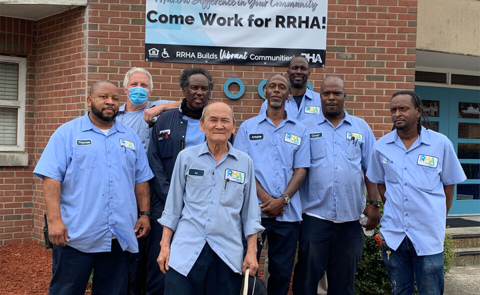 RRHA maintenance workers