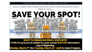 image to go with press release RRHA Is Purging Its Waitlist – Save Your Spot!