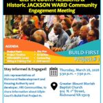 Gilpin Court Residents & Historic Jackson Ward Community Engagement Meeting Poster