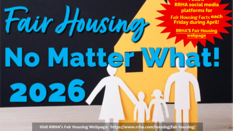 A designed image reading "Fair Housing No Matter What! 2026"